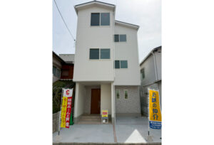 広島市佐伯区三筋2丁目4新築一戸建て分譲住宅外観