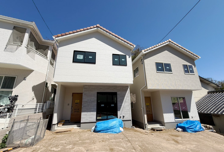 広島市西区高須4丁目23新築一戸建て分譲住宅外観