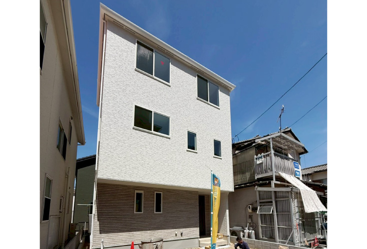広島市安佐北区口田南1丁目21新築一戸建て分譲住宅外観