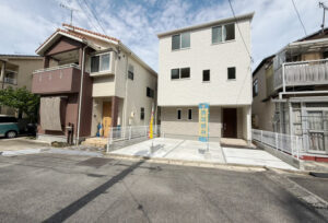 広島市安佐北区口田南1丁目21新築一戸建て分譲住宅外観