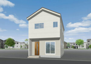 広島市安佐南区大町西2丁目5新築一戸建て分譲住宅外観