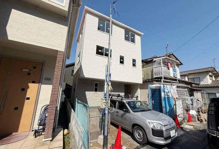 広島市安佐北区口田南1丁目21新築一戸建て分譲住宅外観