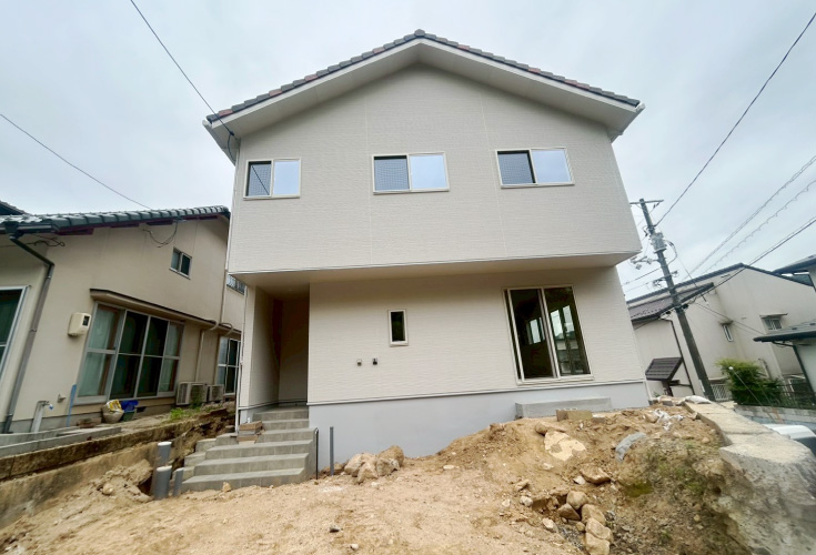 広島市安佐南区伴東1丁目40新築一戸建て分譲住宅外観