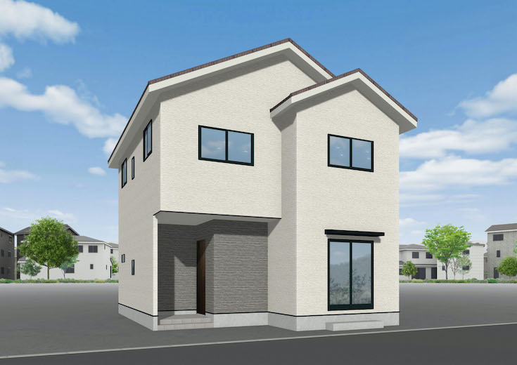 呉市広白岳2丁目4新築戸建分譲住宅外観