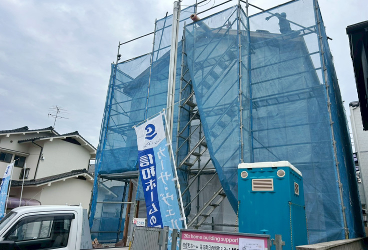 広島県安芸郡海田町日の出町8新築一戸建て分譲住宅現地