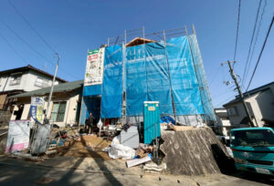 広島市安佐南区伴東1丁目40新築一戸建て分譲住宅外観