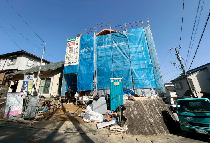 広島市安佐南区伴東1丁目40新築一戸建て分譲住宅外観