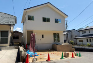 広島市安佐南区伴東1丁目40新築一戸建て分譲住宅外観