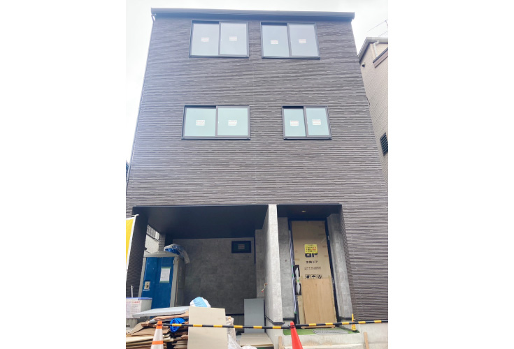 広島市中区江波西2丁目9新築戸建て分譲住宅外観