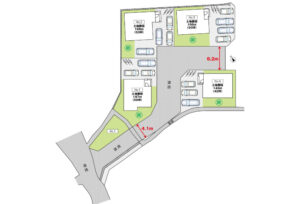 広島市安佐南区高取南1丁目31新築一戸建て分譲住宅区画図