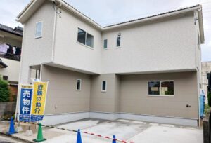 広島市安佐南区上安5丁目23新築一戸建て分譲住宅外観