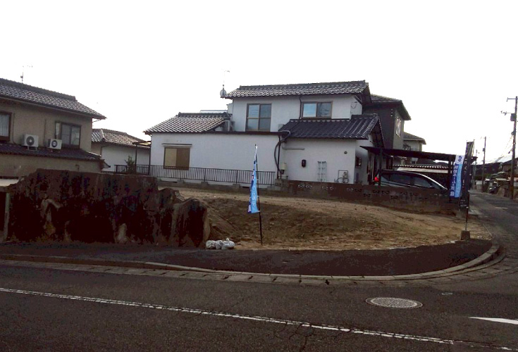 広島市安佐南区高取北4丁目24新築一戸建て分譲住宅現地