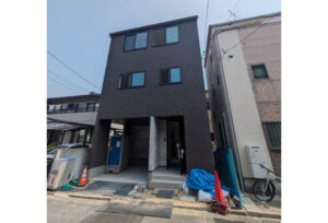 広島市中区江波西2丁目9新築戸建て分譲住宅外観
