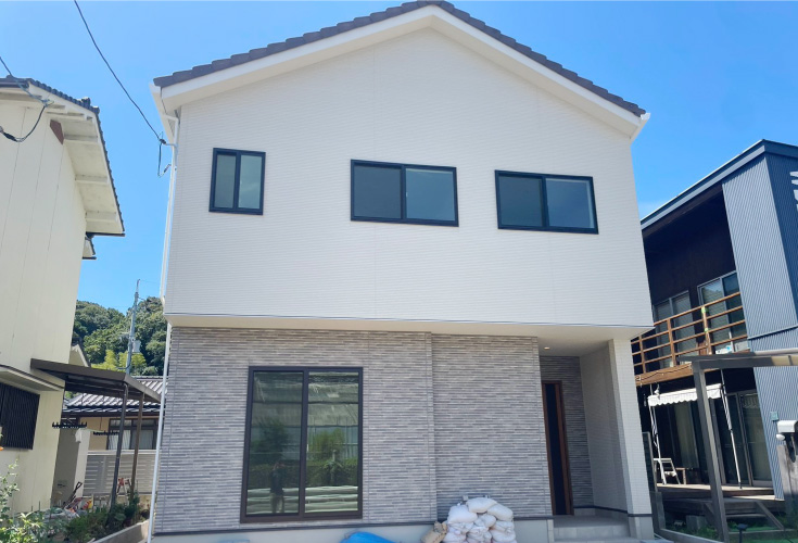 広島市東区矢賀3丁目13新築一戸建て分譲住宅外観