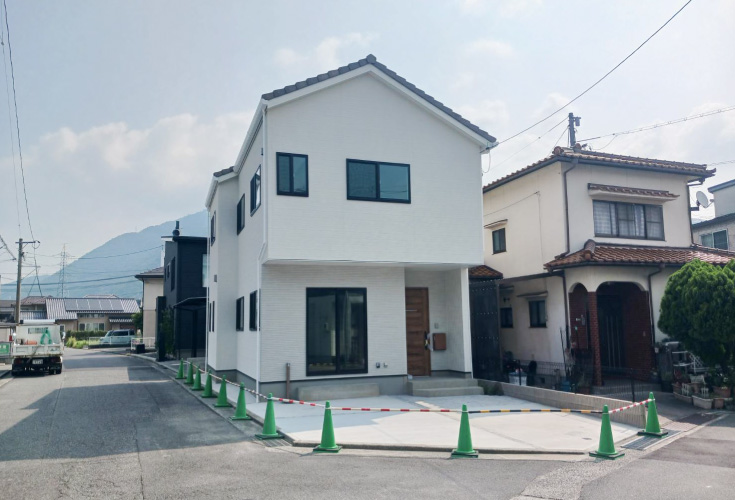 広島市安佐北区可部南1丁目26新築一戸建て分譲住宅外観