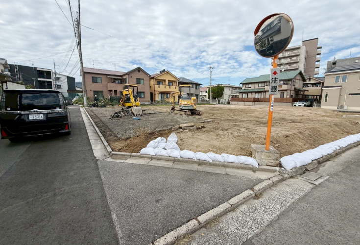 広島市安佐南区西原8丁目32土地分譲住宅現地