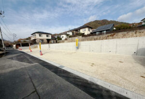 広島市安佐北区亀山5丁目27土地分譲住宅現地