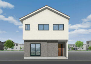 広島市東区矢賀3丁目13新築一戸建て分譲住宅外観