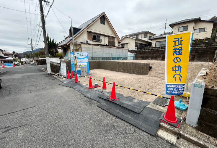 廿日市市福面2丁目17土地分譲住宅現地