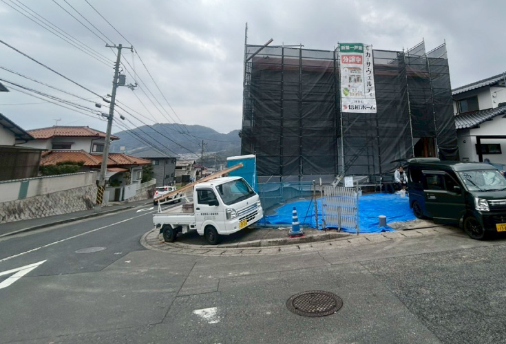 広島市安佐南区高取北4丁目24新築一戸建て分譲住宅現地