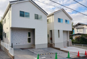 広島市安佐北区落合南3丁目3新築一戸建て分譲住宅外観