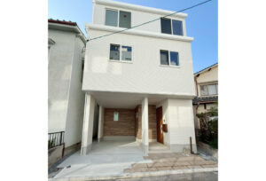 広島市中区江波東1丁目12新築戸建て分譲住宅外観