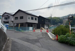 広島市西区己斐上4丁目4新築一戸建て分譲住宅外観