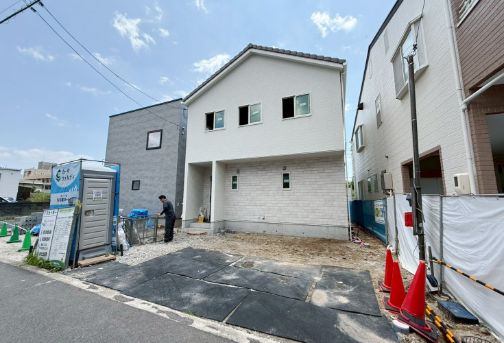 呉市阿賀中央5丁目9新築戸建て分譲住宅外観