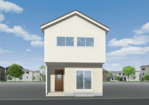 広島市安芸区船越1丁目1新築一戸建て分譲住宅外観