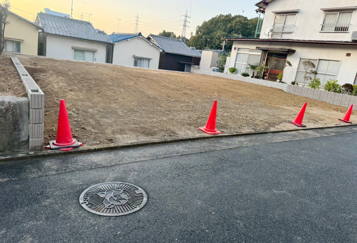 広島県安芸郡府中町清水ケ丘15新築一戸建て分譲住宅現地