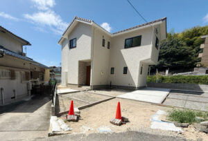 広島市東区中山上2丁目1新築一戸建て分譲住宅外観