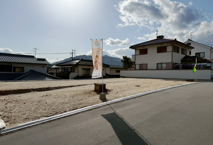 廿日市市峰高2丁目5土地分譲住宅現地