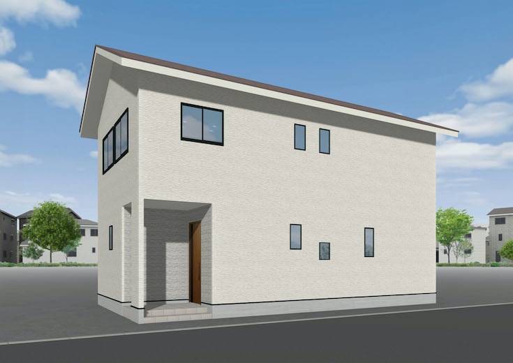 広島市南区仁保南1丁目19新築一戸建て分譲住宅外観