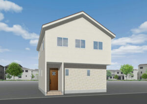 呉市阿賀中央5丁目9新築戸建て分譲住宅外観