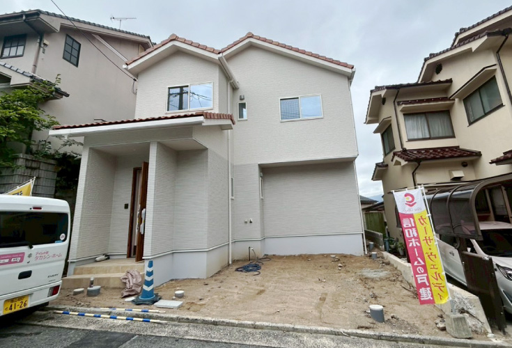 広島市安佐北区口田南7丁目6新築一戸建て分譲住宅外観