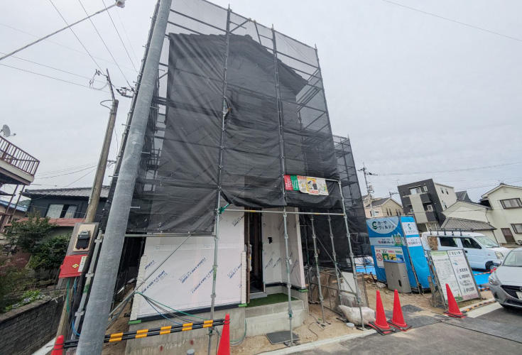 広島県安芸郡坂町横浜中央3丁目7新築一戸建て分譲住宅外観