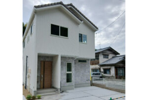 広島市南区南大河町3新築一戸建て分譲住宅外観