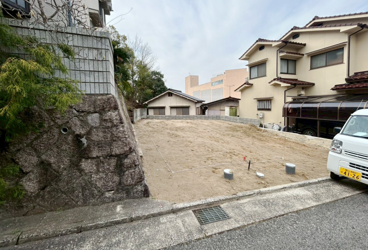 広島市安佐北区口田南7丁目6新築一戸建て分譲住宅現地