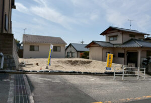 広島市西区己斐大迫3丁目16土地分譲住宅現地