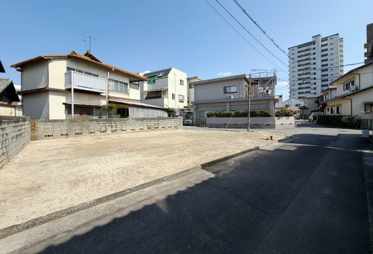 広島市西区観音新町1丁目14土地分譲住宅現地