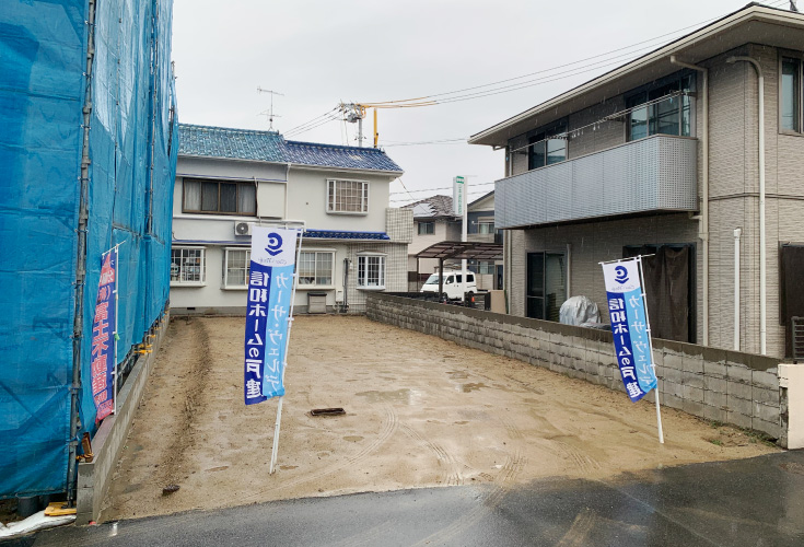 広島市南区旭1丁目18土地分譲住宅現地