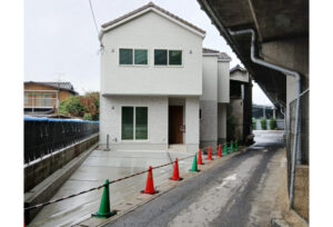広島市南区向洋本町4新築一戸建て分譲住宅外観