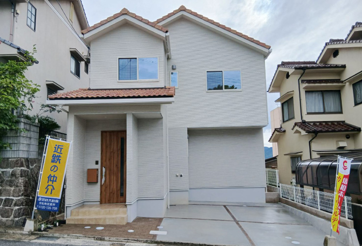 広島市安佐北区口田南7丁目6新築一戸建て分譲住宅外観