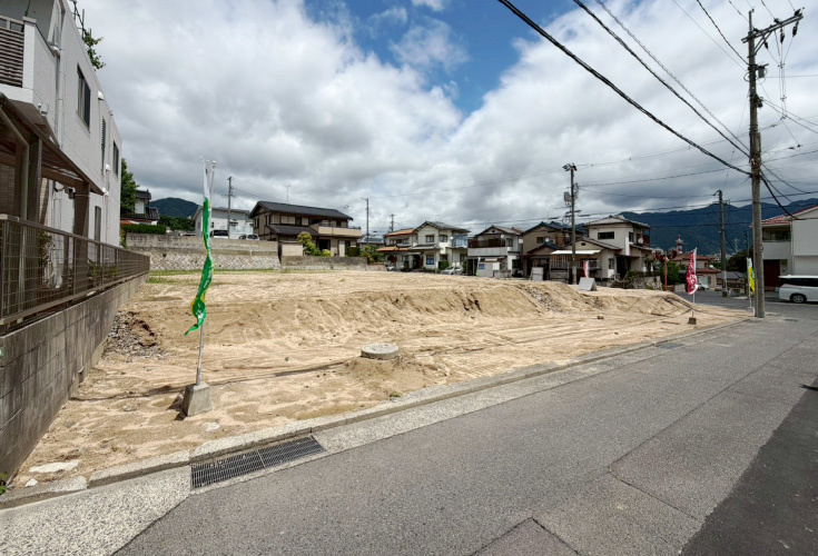 広島市安佐南区落合南1丁目18土地分譲住宅現地
