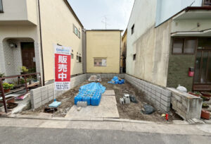 広島市中区羽衣町20新築戸建て分譲住宅現地