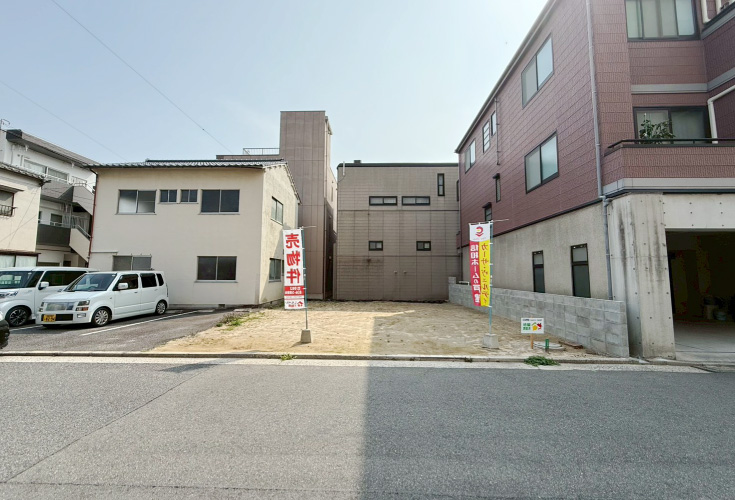 広島市南区宇品御幸5丁目9土地分譲住宅現地