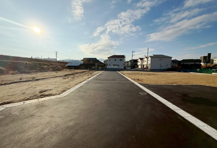 広島市安佐南区八木9丁目1土地分譲住宅現地