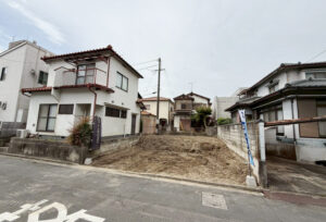 広島市東区戸坂千足1丁目6新築一戸建て分譲住宅現地