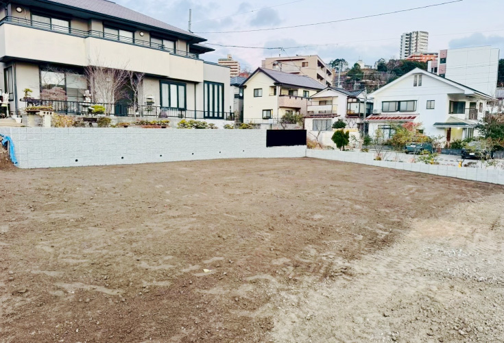 広島市東区牛田旭2丁目12新築一戸建て分譲住宅現地