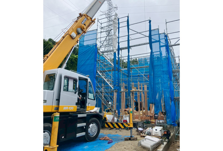広島市安佐北区口田南4丁目48新築一戸建て分譲住宅外観